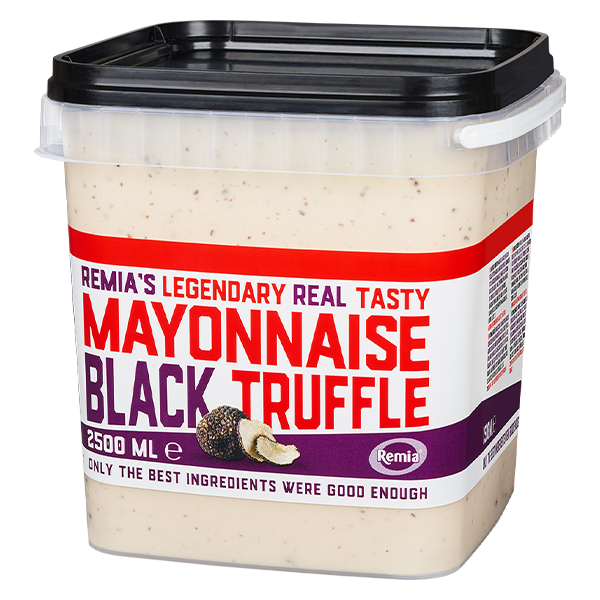 5010017  Remia Mayonaise Black Truffel  2,5 lt