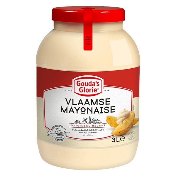 5010155 " Gouda's Glorie Vlaamse Mayonaise 80%  3 lt "