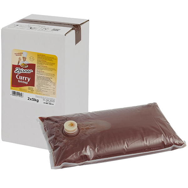 5014114  Zeisner Curry Ketchup Bag-in-Box  2x5 kg